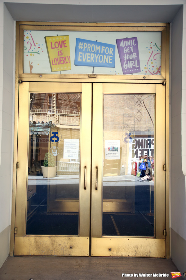 Up on the Marquee: Broadway Gets Dressed for THE PROM!  Image