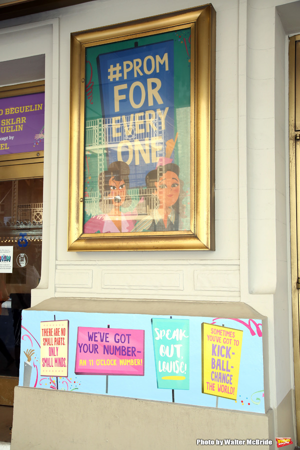 Up on the Marquee: Broadway Gets Dressed for THE PROM!  Image