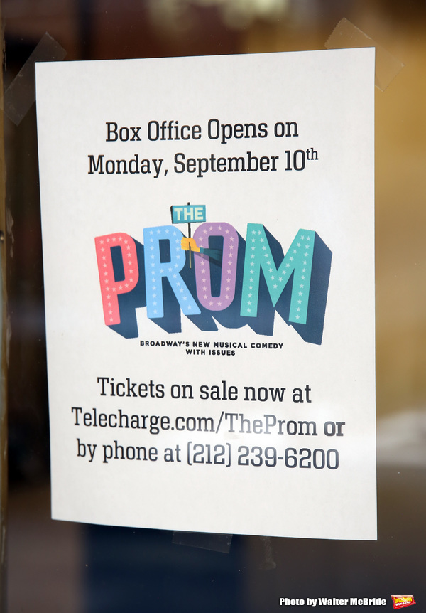 Up on the Marquee: Broadway Gets Dressed for THE PROM!  Image