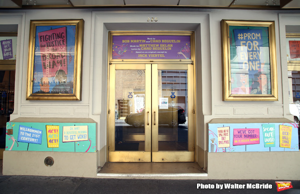 Up on the Marquee: Broadway Gets Dressed for THE PROM!  Image