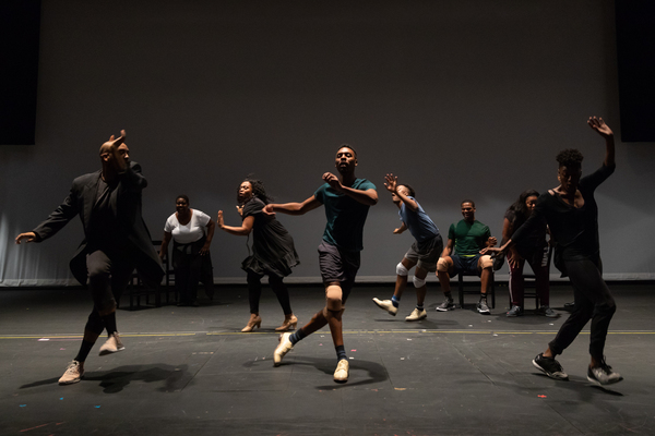 Photo Flash: In Rehearsal for THE BLACK CLOWN at Loeb Drama Center Image