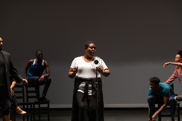 Photo Flash: In Rehearsal for THE BLACK CLOWN at Loeb Drama Center 