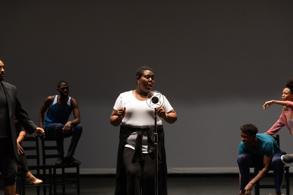 Photo Flash: In Rehearsal for THE BLACK CLOWN at Loeb Drama Center Image