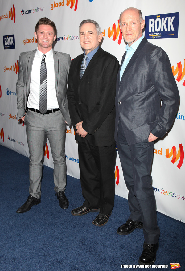 Spencer Liff, Craig Zadan and Neil Meron.attending the 22nd Annual GLAAD Media Awards Photo