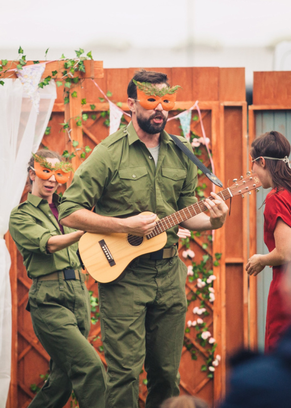 Photo Flash: Merely Theatre's MUCH ADO Continues Outdoors In Greenwich Image