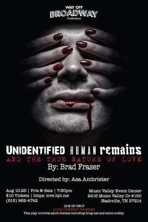 Review: Way Off Broadway Productions' Chilling and Stunning UNIDENTIFIED HUMAN REMAINS... Image