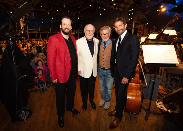 Andris Nelsons, John Williams, Steven Spielberg, Bradley Cooper
Photo Credit: Michael Photo