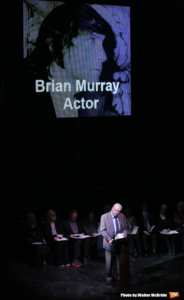 Brian Murray attends the Edward Albee Memorial at The August Wilson Theatre on Decemb Photo