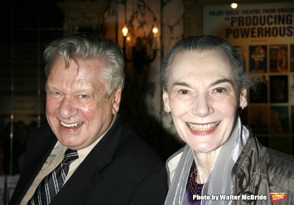 Brian Murray & Marian Seldes arriving for the Opening Night performance for the Round Photo