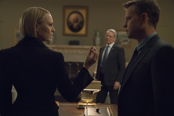 Photo Coverage: First Look at Diane Lane and Greg Kinnear on Season Six of HOUSE OF CARDS 