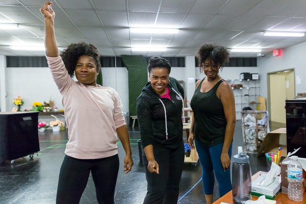 Photo Flash: Go Inside Rehearsals of The Drury Lane Theatre's LITTLE SHOP OF HORRORS 