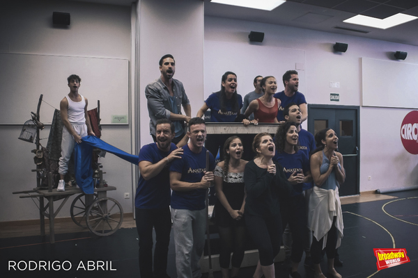 Photo Flash: Inside Rehearsals for European Premiere of ANASTASIA  Image