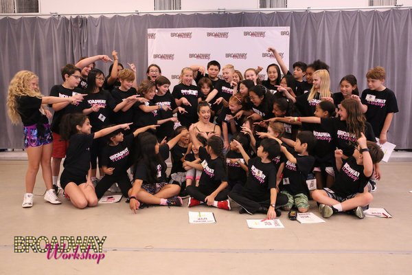 Photo Flash: Stars of MEAN GIRLS, FROZEN, SPONGEBOB and More Stop By Broadway Workshop Summer Intensive Image