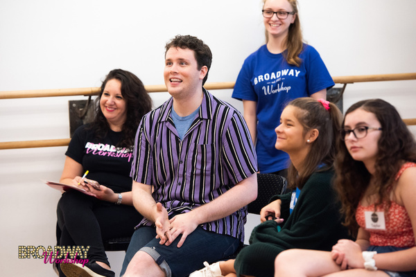 Photo Flash: Stars of MEAN GIRLS, FROZEN, SPONGEBOB and More Stop By Broadway Workshop Summer Intensive Image