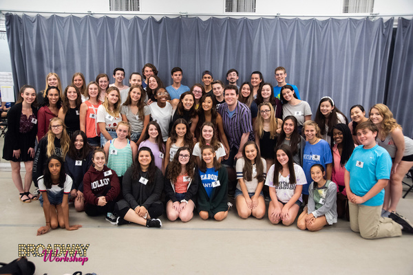 Photo Flash: Stars of MEAN GIRLS, FROZEN, SPONGEBOB and More Stop By Broadway Workshop Summer Intensive Image