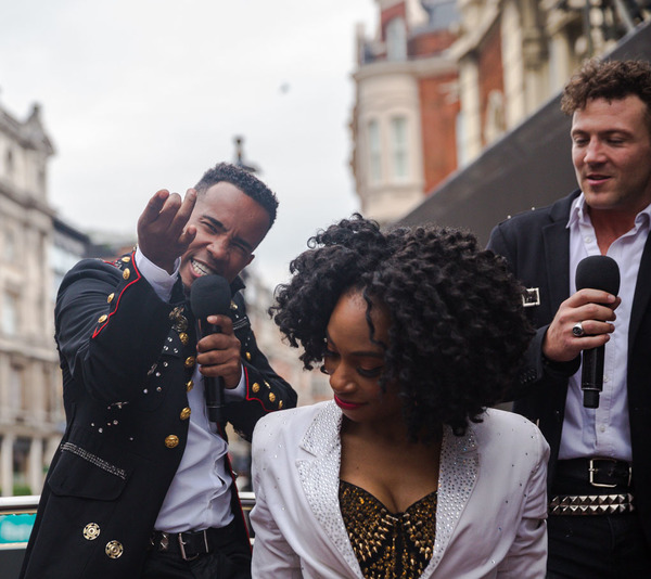 The Cast of THRILLER LIVE Celebrates Michael Jackson's Diamond Birthday Image