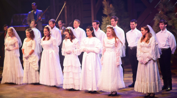 Photo Flash: SEVEN BRIDES FOR SEVEN BROTHERS Opens Tonight at Beef & Boards Dinner Theatre Image