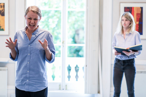 Photo Flash: In Rehearsal with SQUARE ROUNDS at Finborough Theatre Image