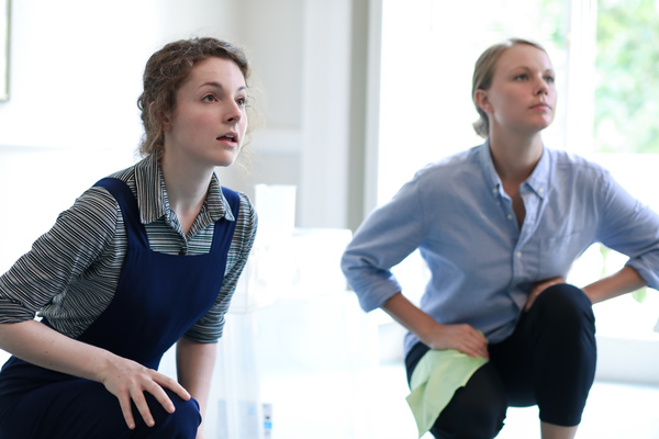 Photo Flash: In Rehearsal with SQUARE ROUNDS at Finborough Theatre 