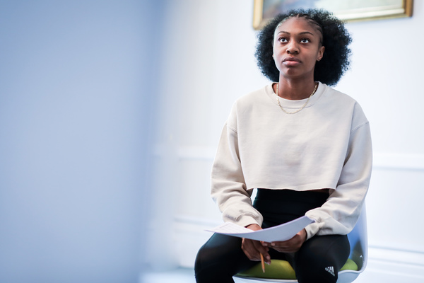 Photo Flash: In Rehearsal with SQUARE ROUNDS at Finborough Theatre Image