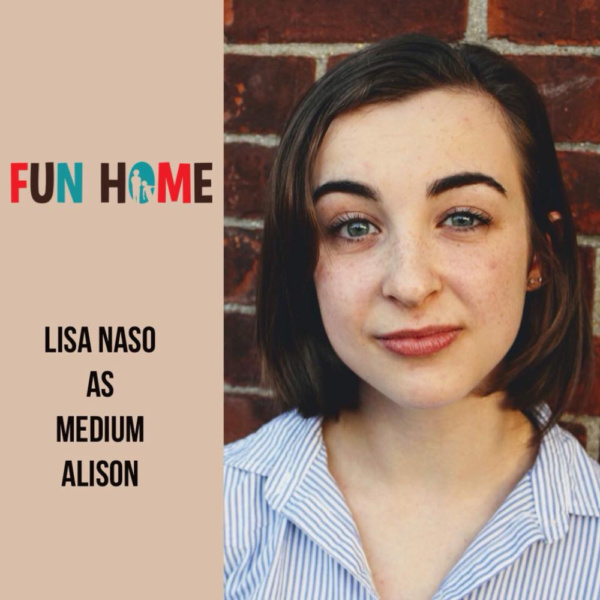 Lisa Naso as Medium Alison

Fun Home, SmithtownPAC. 
Sept. 8th - Oct. 20th, 2018. 
Ph Photo