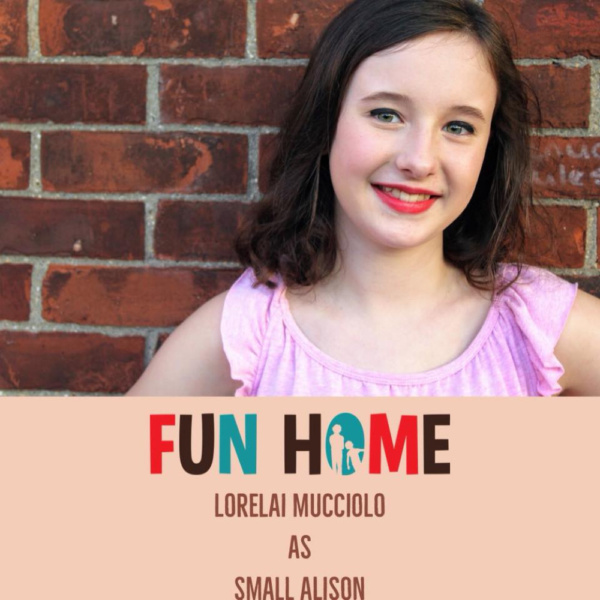 Lorelai Mucciolo as Small Alison

Fun Home, SmithtownPAC. 
Sept. 8th - Oct. 20th, 201 Photo