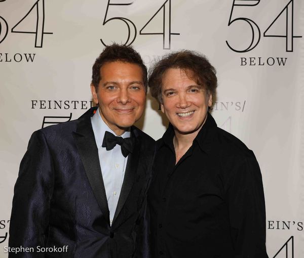 Michael Feinstein & Charles Busch Photo