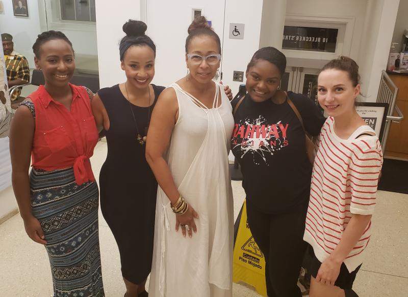 PHOTO FLASH: Tamara Tunie Visits LITTLE ROCK Image