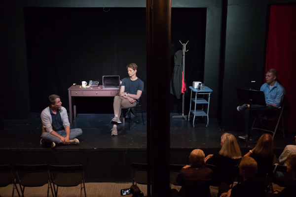 Photo Coverage: Inside Ohio Artists Gathering's CUBICLE FARM REHEARSAL Image