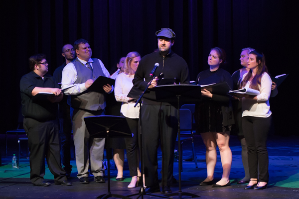 Photo Flash: Inside Brian Horne's SECOND TO SHERLOCK New Musical Reading Image