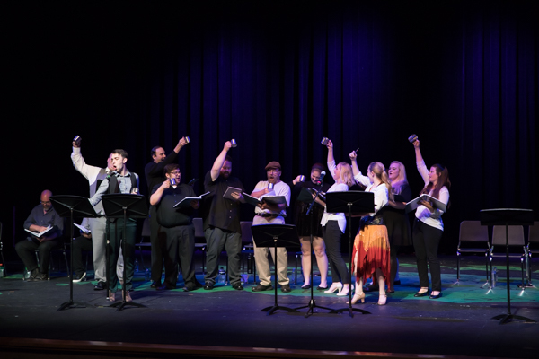 Photo Flash: Inside Brian Horne's SECOND TO SHERLOCK New Musical Reading Image