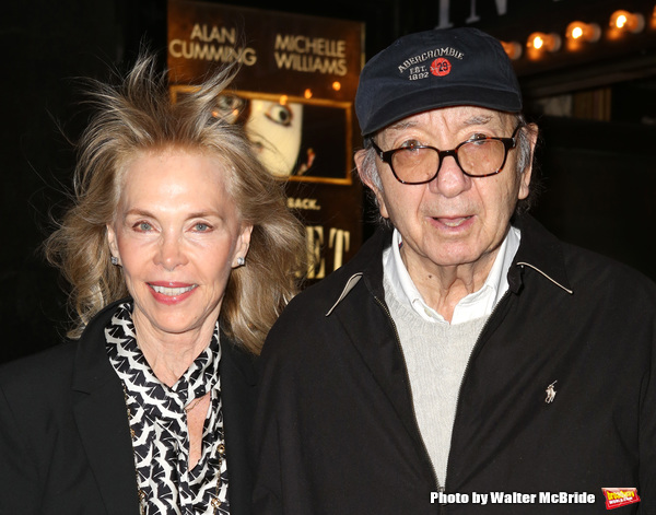 Elaine Joyce and Neil Simon attending the Broadway Opening Night Performance of 'Caba Photo