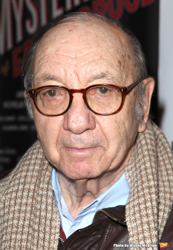Neil Simon attending the Broadway Opening Night Performance of 'The Mystery of Edwin  Photo