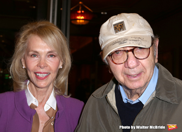 Elaine Joyce and Neil Simon  attends the Broadway Opening Night Performance of 'The W Photo