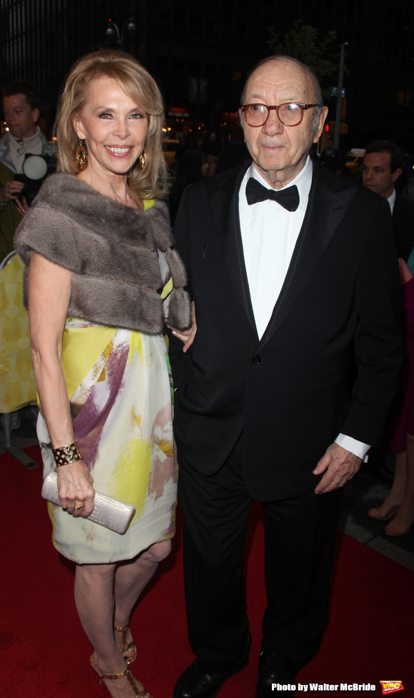 Neil Simon & Elaine Joyce attending the Broadway Opening Night Revival Performance of Photo