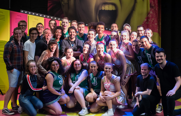 Photo Flash: Lin-Manuel Miranda Visits BRING IT ON in London Image