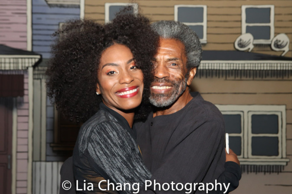 Photo Flash: Broadway Legend Andre De Shields Visits GETTIN' THE BAND BACK TOGETHER Image