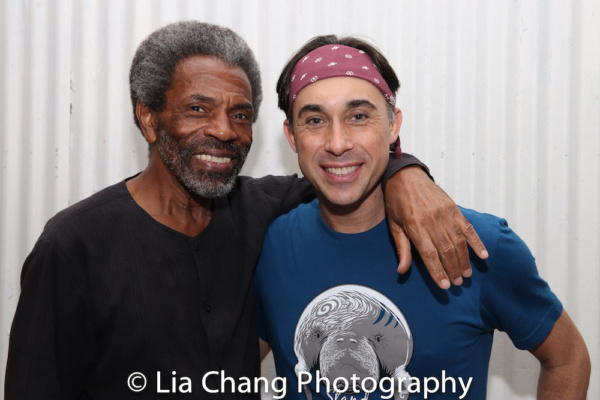 Photo Flash: Broadway Legend Andre De Shields Visits GETTIN' THE BAND BACK TOGETHER Image