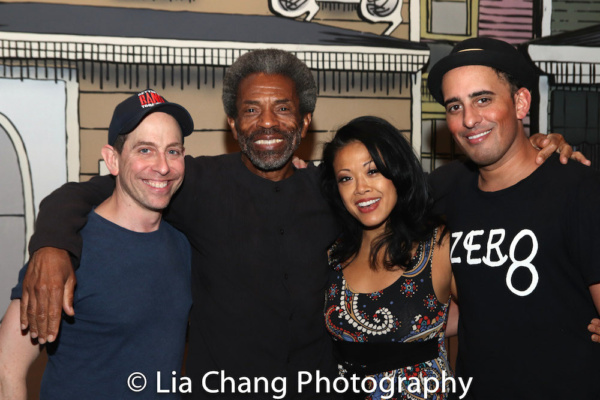 Photo Flash: Broadway Legend Andre De Shields Visits GETTIN' THE BAND BACK TOGETHER Image