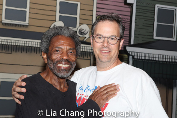Photo Flash: Broadway Legend Andre De Shields Visits GETTIN' THE BAND BACK TOGETHER Image