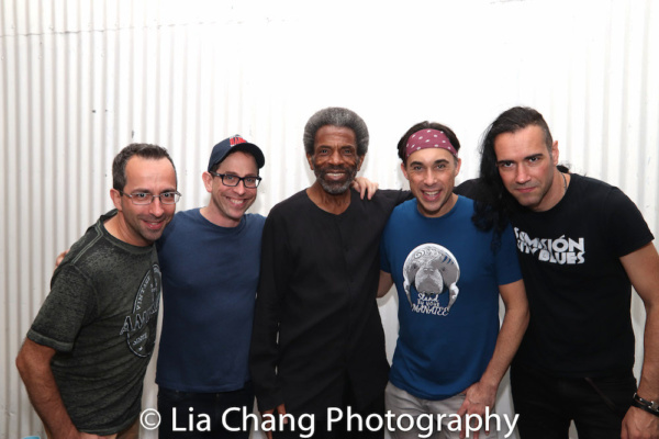 Photo Flash: Broadway Legend Andre De Shields Visits GETTIN' THE BAND BACK TOGETHER Image