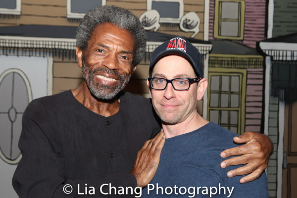 Photo Flash: Broadway Legend Andre De Shields Visits GETTIN' THE BAND BACK TOGETHER Image