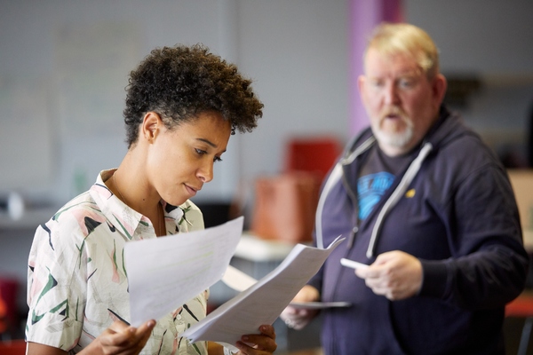 Photo Flash: In Rehearsal For STEEL at Sheffield Theatres 