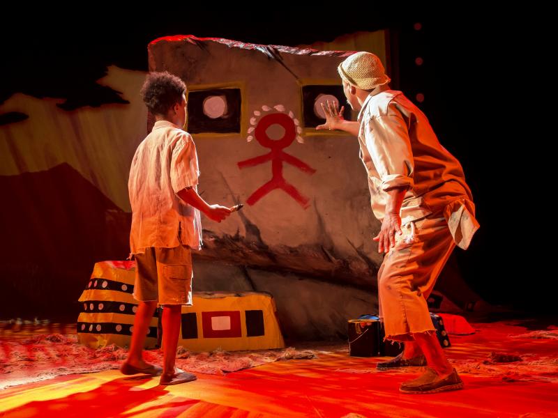 Review: DC-Area Premiere of Fugard's THE PAINTED ROCKS AT REVOLVER CREEK at MetroStage 