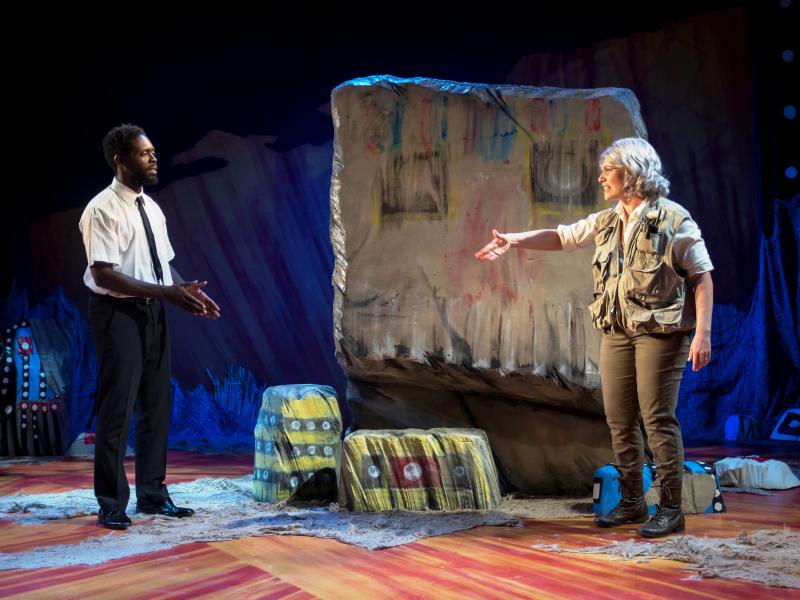 Review: DC-Area Premiere of Fugard's THE PAINTED ROCKS AT REVOLVER CREEK at MetroStage 