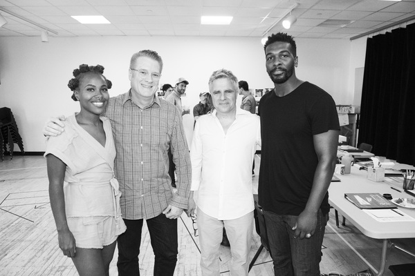 Photo Flash: In Rehearsal with the Atlantic's FIREFLIES Image