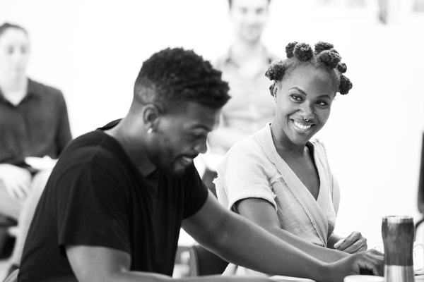 Photo Flash: In Rehearsal with the Atlantic's FIREFLIES Image