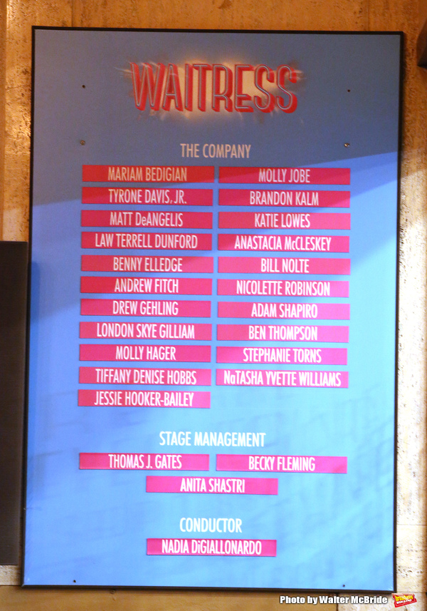 Photo Coverage: Nicolette Robinson Makes Her Broadway Debut in WAITRESS Image