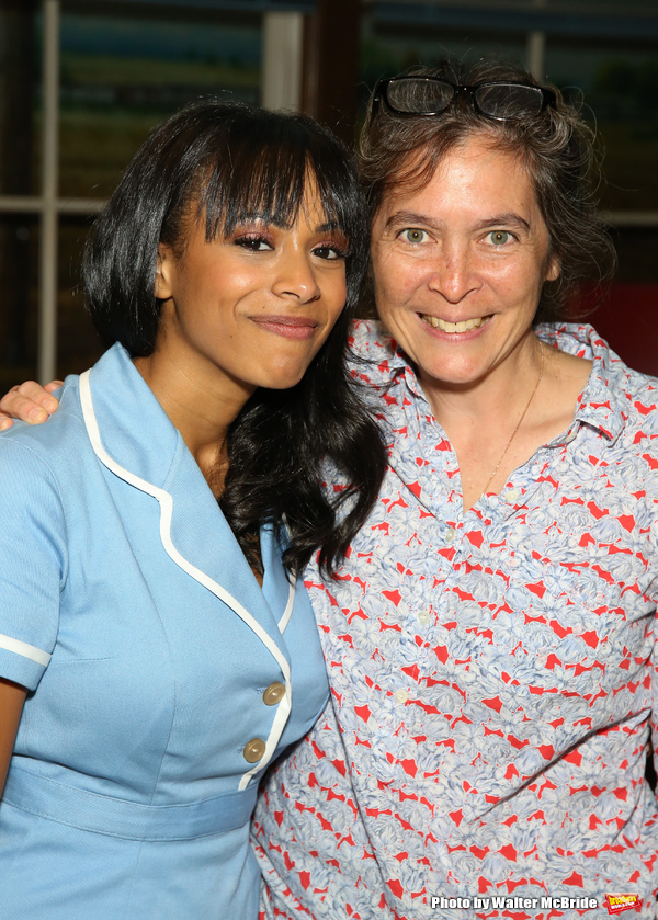 Photo Coverage: Leslie Odom, Jr., Cynthia Erivo, and More Visit Nicolette Robinson Backstage After WAITRESS Debut Image