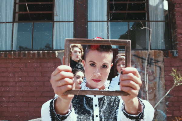 Framed.

L to R: Jenni Marie Lopez (Alice Russell), Brooke Van Grinsven (Emma Borden) Photo